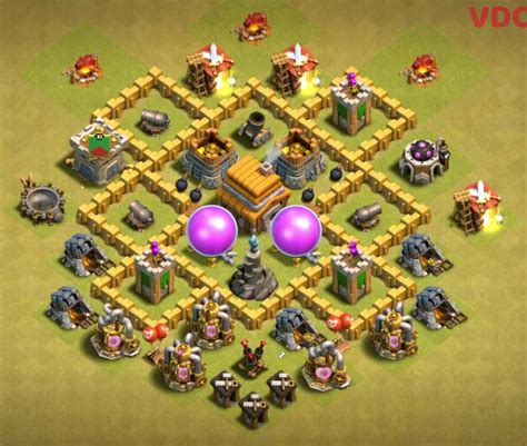 coc best th5 base layout.